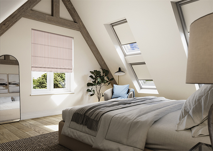 The British Stripe Co. Mary, Brighton No.1 - Twist&Fit Roman Blind - Image 7
